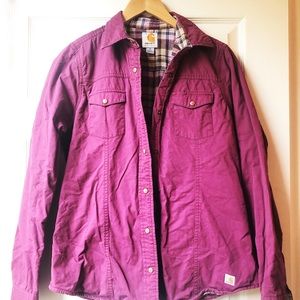 Carhartt Fleece Lined Flannel Shirt